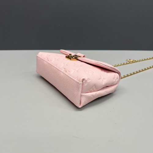 Louis Vuitton Madeleine Nano Monogram Empreinte Pink