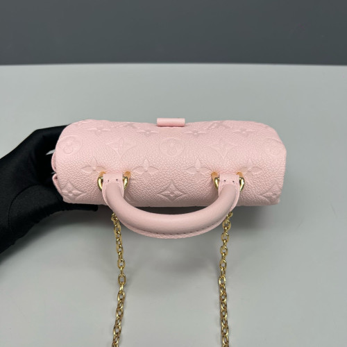 Louis Vuitton Madeleine Nano Monogram Empreinte Pink