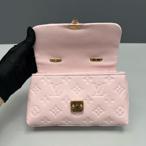 Louis Vuitton Madeleine Nano Monogram Empreinte Pink