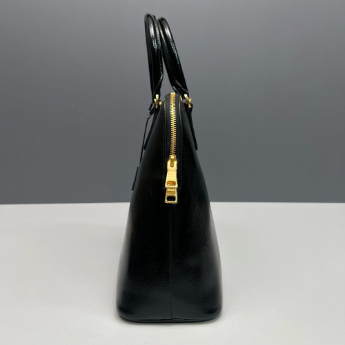 Prada Dome Saffiano Calfskin Black