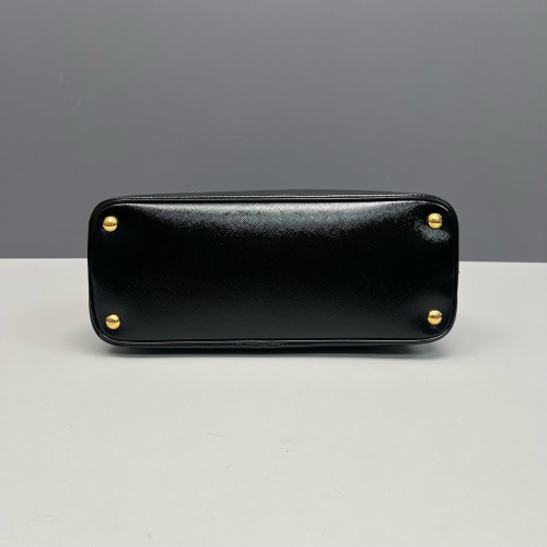 Prada Dome Saffiano Calfskin Black