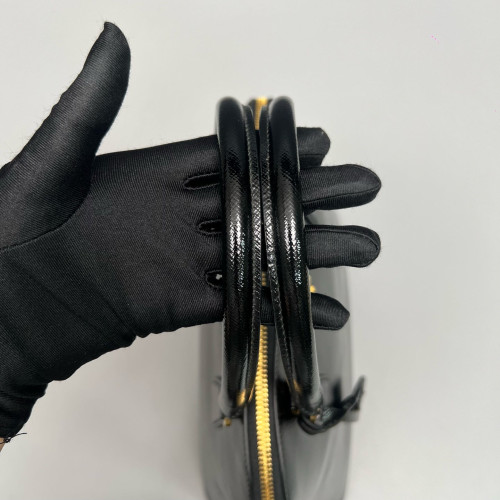 Prada Dome Saffiano Calfskin Black