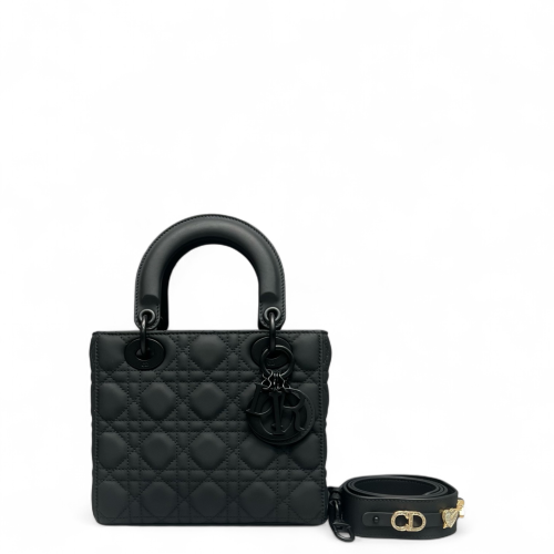 Dior Small Lady Dior Lambskin Black