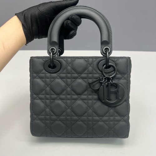 Dior Small Lady Dior Lambskin Black
