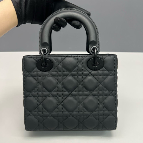 Dior Small Lady Dior Lambskin Black