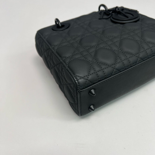 Dior Small Lady Dior Lambskin Black