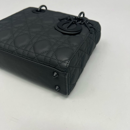 Dior Small Lady Dior Lambskin Black