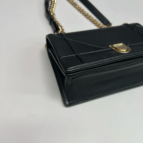 Dior Small Diorama Calfskin Black