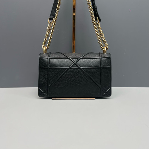 Dior Small Diorama Calfskin Black