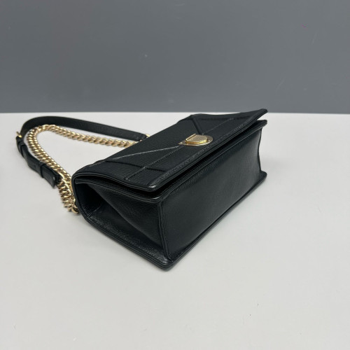Dior Small Diorama Calfskin Black