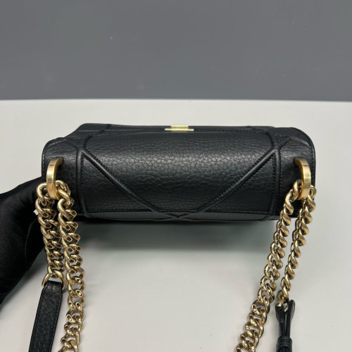 Dior Small Diorama Calfskin Black
