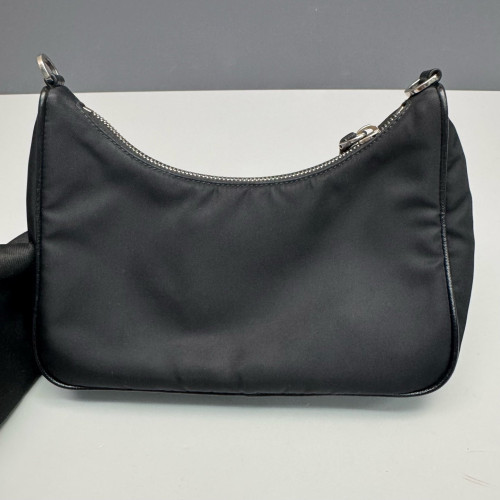 Prada Mini Re-Edition 2000 Shoulder Bag Tessuto Nylon Black