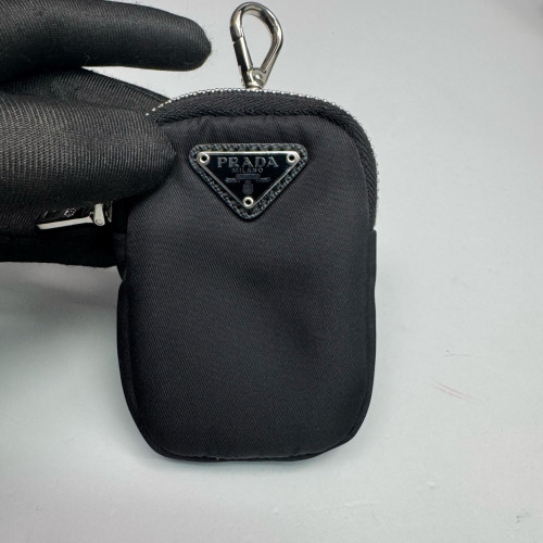 Prada Mini Re-Edition 2000 Shoulder Bag Tessuto Nylon Black