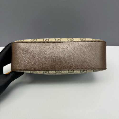 Gucci Neo Vintage Shoulder Bag GG Supreme Monogram Beige Brown Green