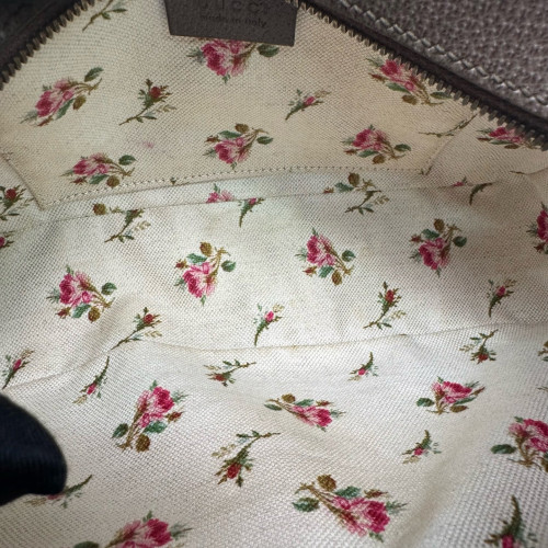 Gucci Neo Vintage Shoulder Bag GG Supreme Monogram Beige Brown Green