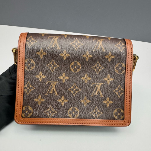 Louis Vuitton Dauphine Mini Monogram Reverse Monogram Brown