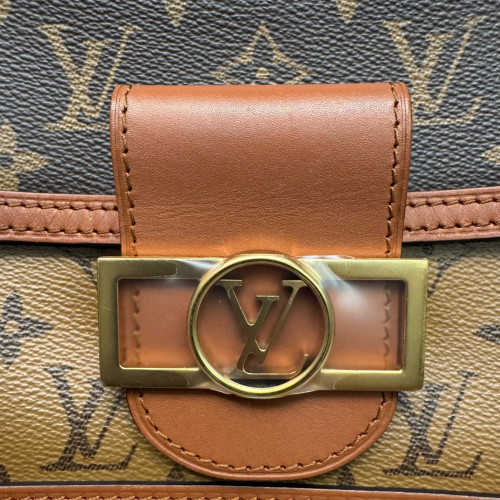 Louis Vuitton Dauphine Mini Monogram Reverse Monogram Brown