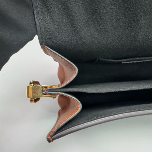 Louis Vuitton Dauphine Mini Monogram Reverse Monogram Brown