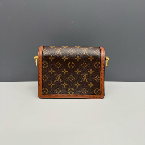 Louis Vuitton Dauphine Mini Monogram Reverse Monogram Brown