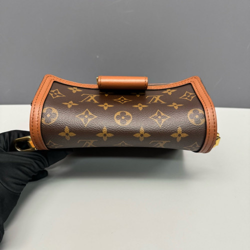Louis Vuitton Dauphine Mini Monogram Reverse Monogram Brown