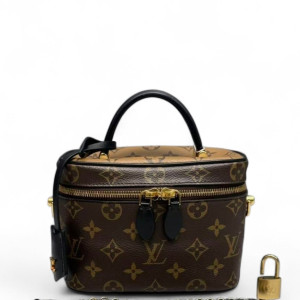 Louis Vuitton Vanity PM Monogram Reverse Monogram Brown