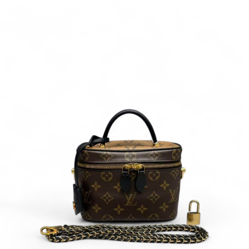 Louis Vuitton Vanity PM Monogram Reverse Monogram Brown