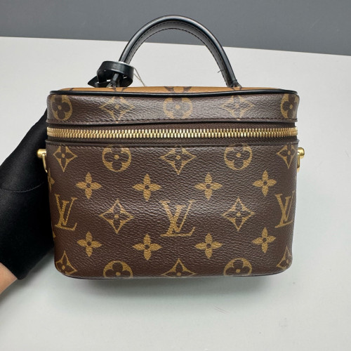 Louis Vuitton Vanity PM Monogram Reverse Monogram Brown