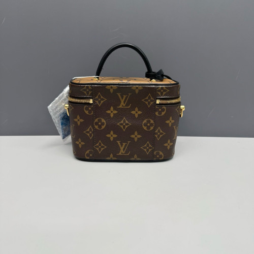 Louis Vuitton Vanity PM Monogram Reverse Monogram Brown