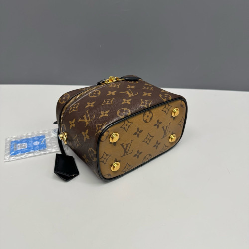 Louis Vuitton Vanity PM Monogram Reverse Monogram Brown