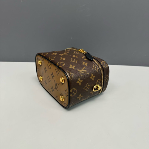 Louis Vuitton Vanity PM Monogram Reverse Monogram Brown