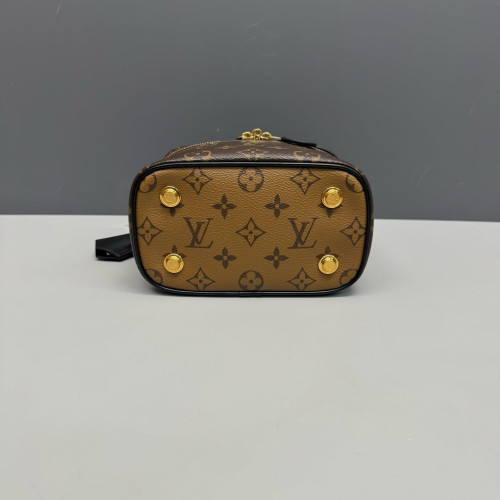 Louis Vuitton Vanity PM Monogram Reverse Monogram Brown