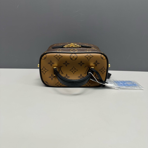 Louis Vuitton Vanity PM Monogram Reverse Monogram Brown