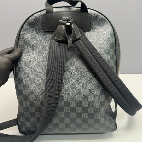 Louis Vuitton Josh Backpack Damier Graphite Black