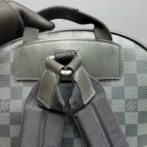 Louis Vuitton Josh Backpack Damier Graphite Black