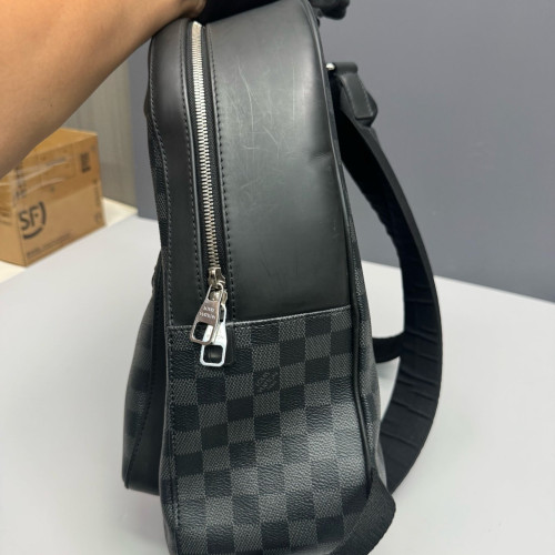 Louis Vuitton Josh Backpack Damier Graphite Black