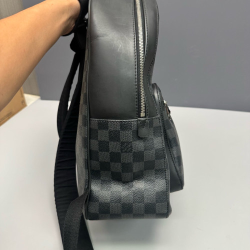 Louis Vuitton Josh Backpack Damier Graphite Black