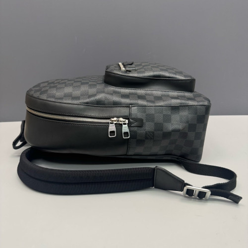 Louis Vuitton Josh Backpack Damier Graphite Black