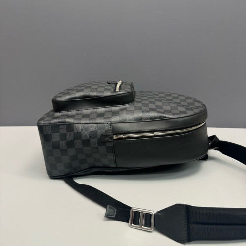 Louis Vuitton Josh Backpack Damier Graphite Black