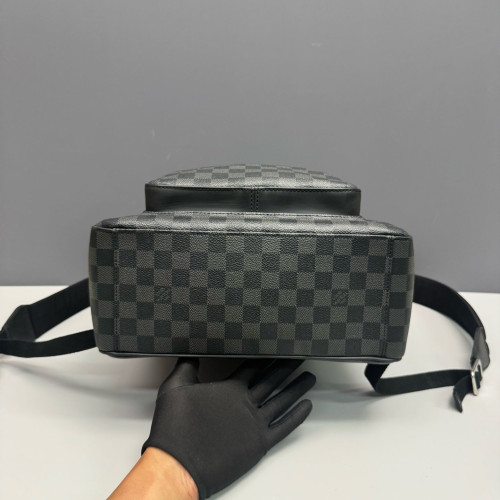 Louis Vuitton Josh Backpack Damier Graphite Black