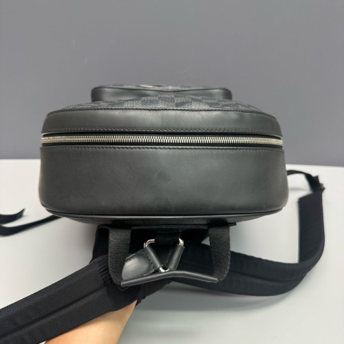 Louis Vuitton Josh Backpack Damier Graphite Black