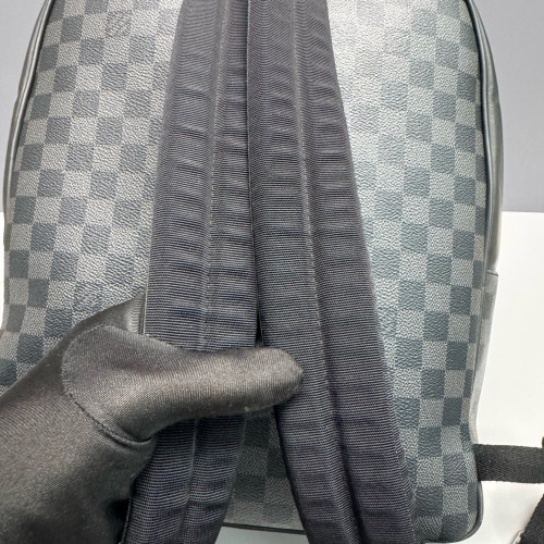 Louis Vuitton Josh Backpack Damier Graphite Black