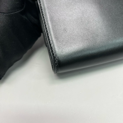 Louis Vuitton Capucines Wallet On Chain Calfskin Black