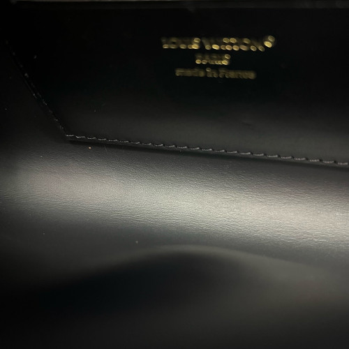 Louis Vuitton Capucines Wallet On Chain Calfskin Black