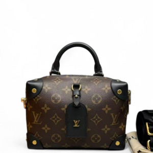 Louis Vuitton Petite Malle Souple Monogram Brown