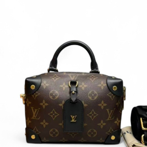 Louis Vuitton Petite Malle Souple Monogram Brown