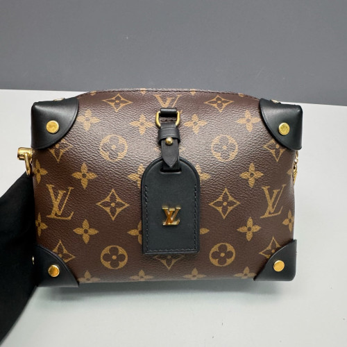 Louis Vuitton Petite Malle Souple Monogram Brown