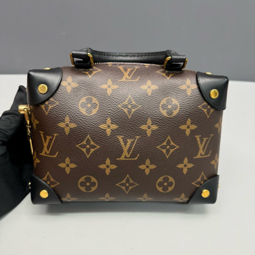 Louis Vuitton Petite Malle Souple Monogram Brown