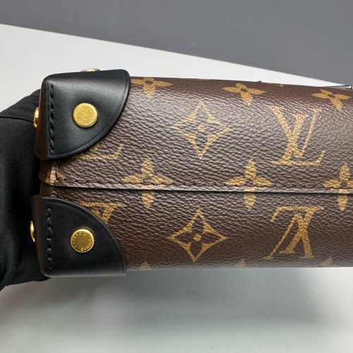 Louis Vuitton Petite Malle Souple Monogram Brown