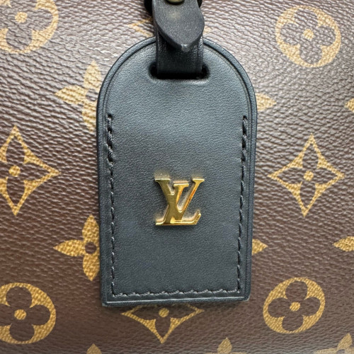 Louis Vuitton Petite Malle Souple Monogram Brown