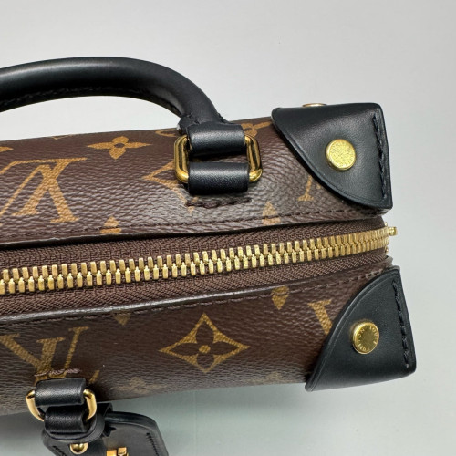 Louis Vuitton Petite Malle Souple Monogram Brown